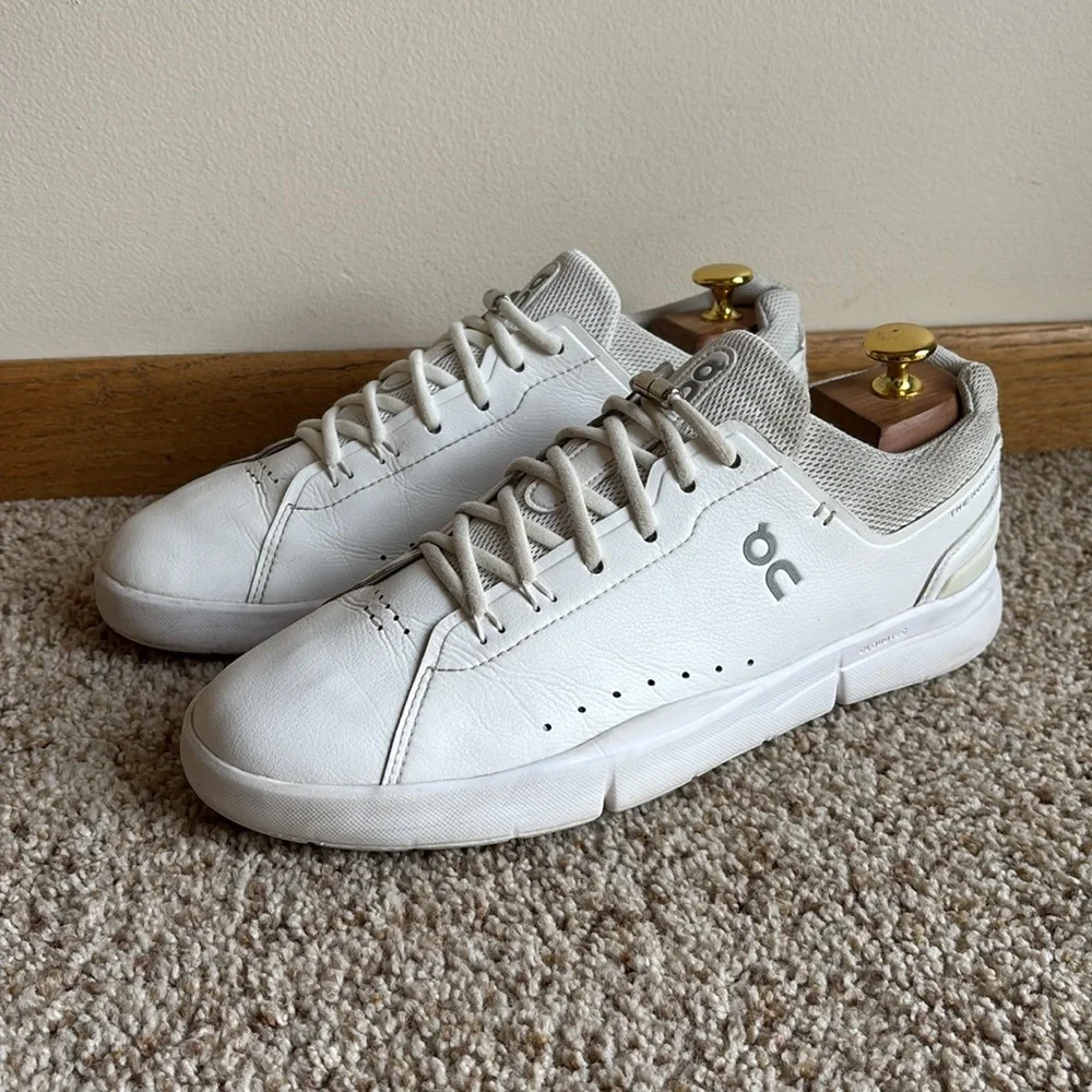 On Running Men’s The Roger Advantage White Sneakers Tennis Shoe Men’s US 8 Eu 41 - Picture 2 of 11